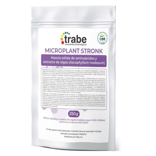 Microplant Stronk de Trabe Aminoácidos y algas para cultivo