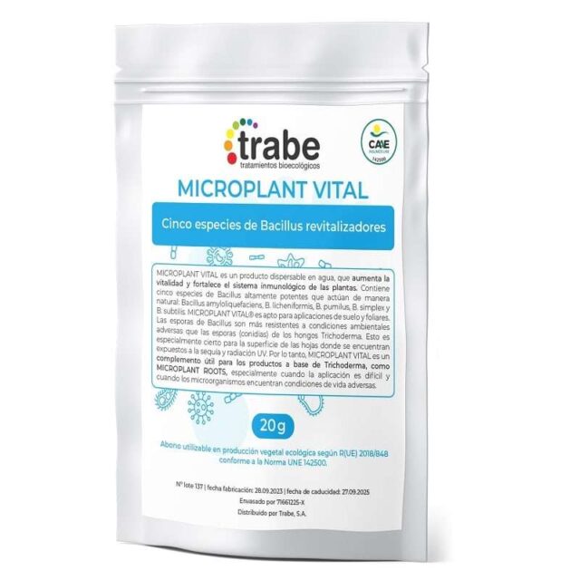 Microplant Vital de Trabe Microorganismos Beneficiosos