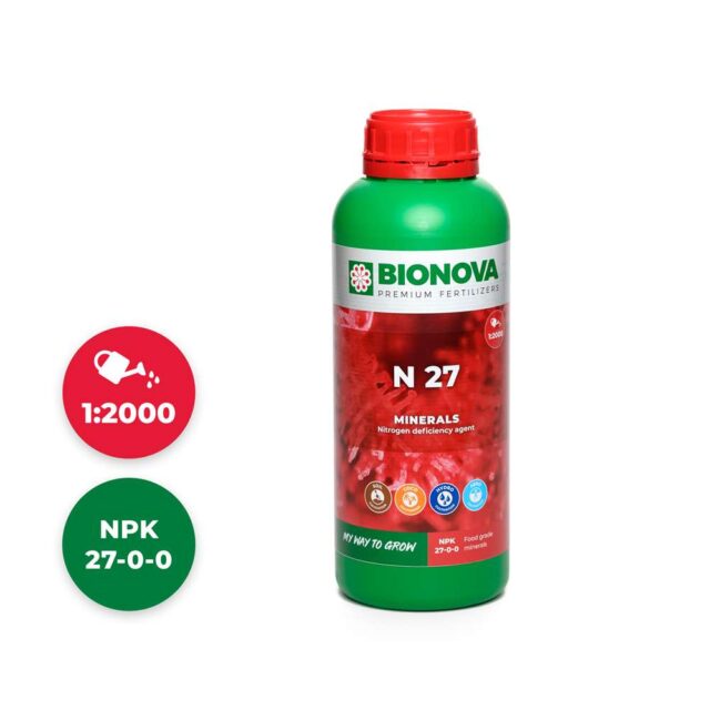 Nitrógeno N 27 de Bionova Fertilizante Mono-nutriente