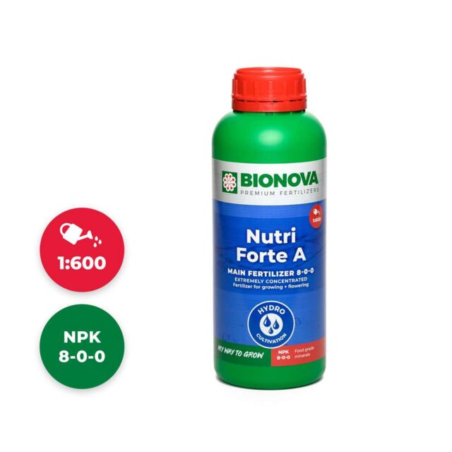 Nutri Forte A+B Hydro de Bionova Fertilizante para Hidroponía