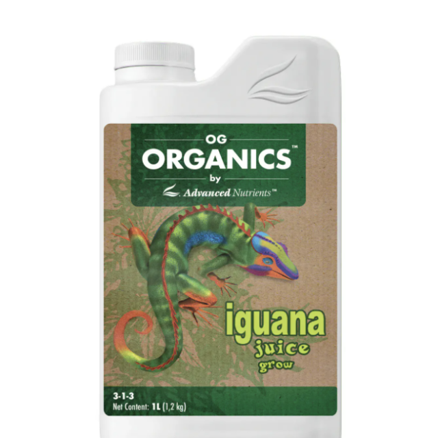 Organic Iguana Juice Grow de Advanced Nutrients para Crecimiento