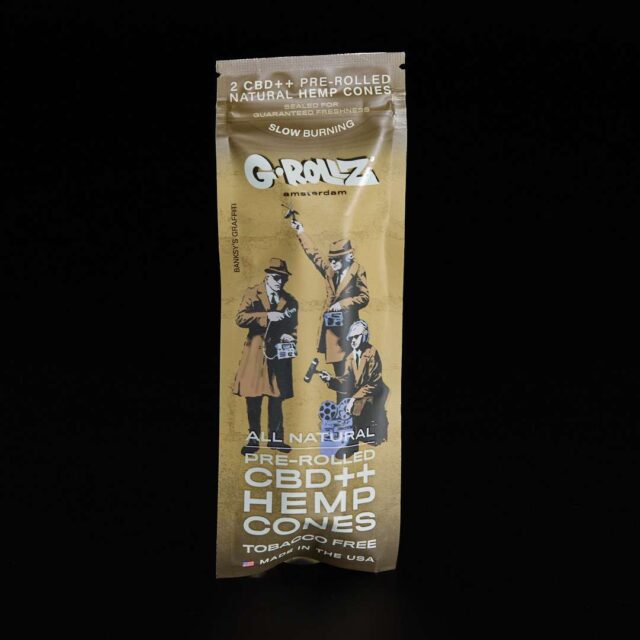 Papel Blunt Pre-Rolled Cbd++ de Grollz - 2u.