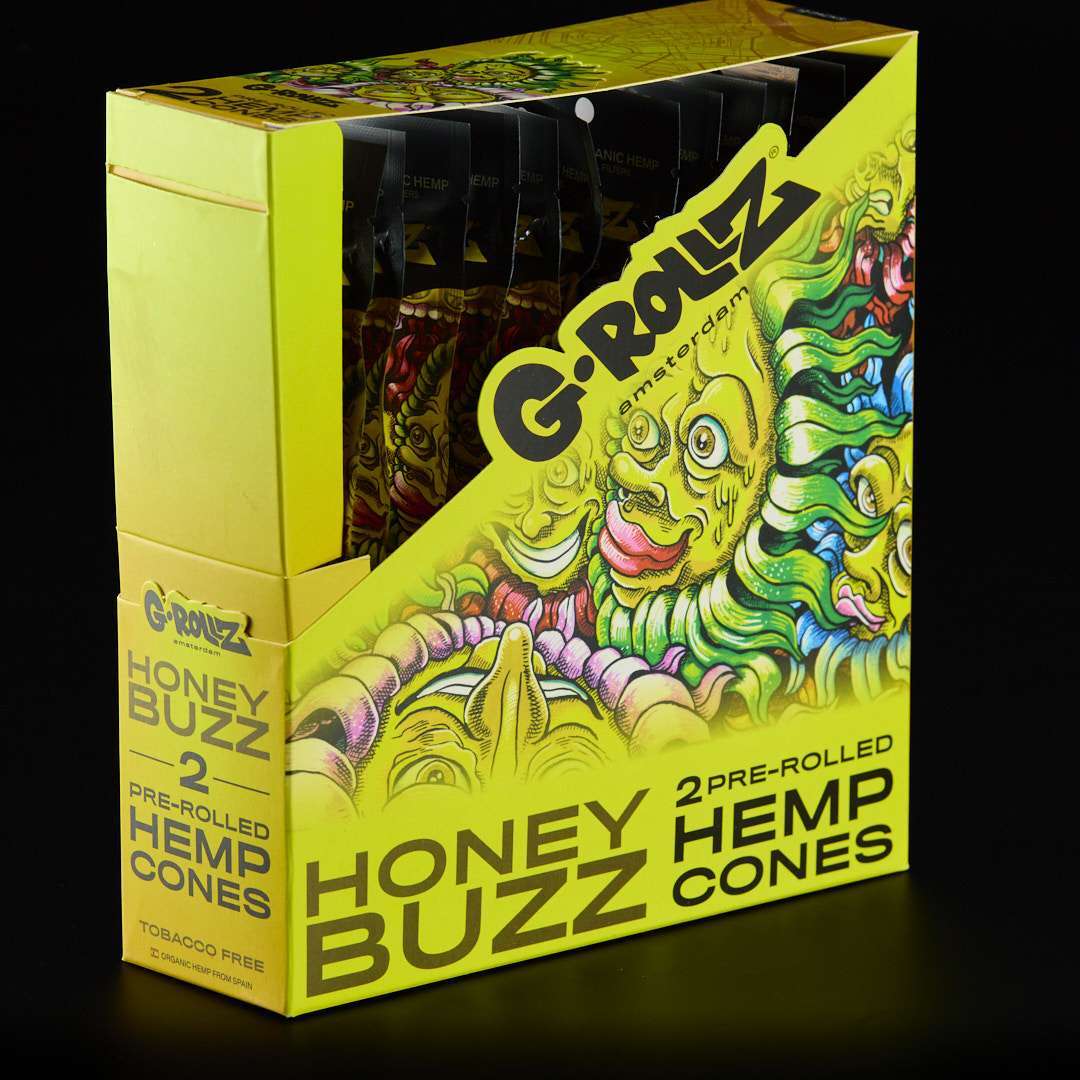 Papel Blunt de sabores Pre-Rolled de Grollz 2u. Caja 15u.
