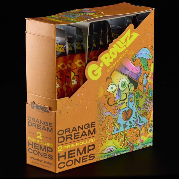 Papel Blunt de sabores Pre-Rolled de Grollz 2u. Caja 15u.