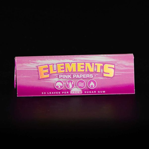 Papel Elements 1.1/4 Rosa