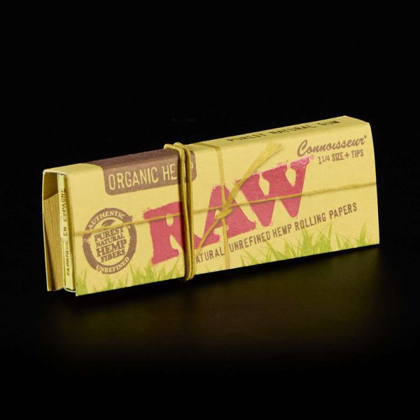 Papel Raw 1 1/4 Orgánico Connoisseur