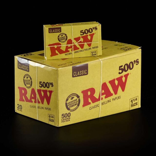 Papel Raw 500 1.1/4 - 20u.