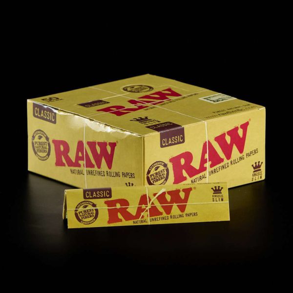Papel Raw King Size Slim - 50u.