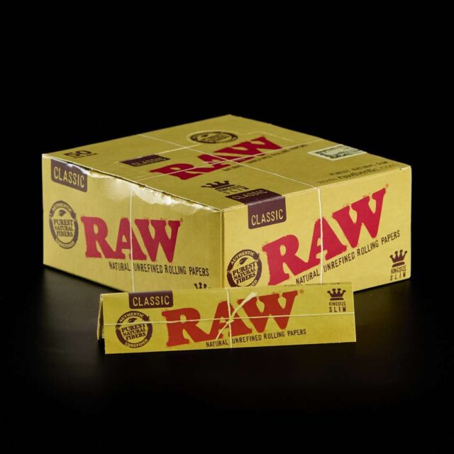 Papel Raw King Size Slim - 50u.