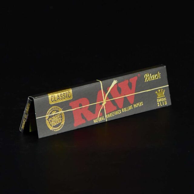 Papel Raw King Size Slim Black