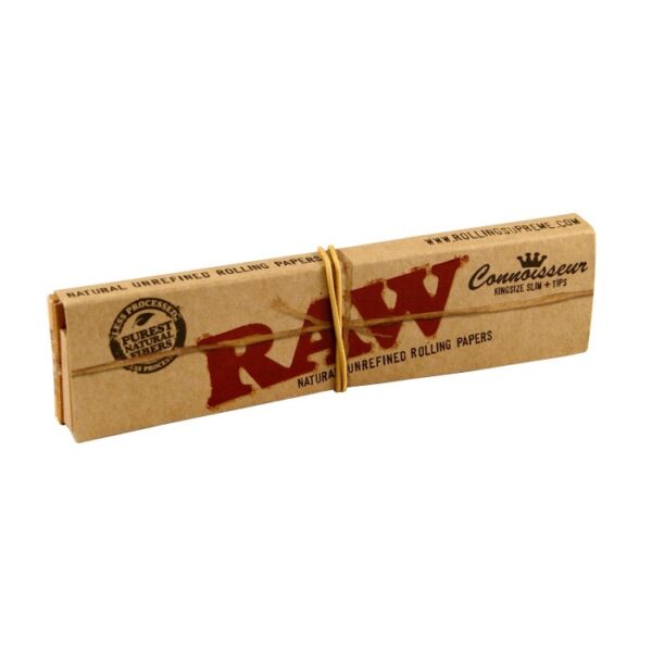 Papel Raw King Size Slim Connoisseur