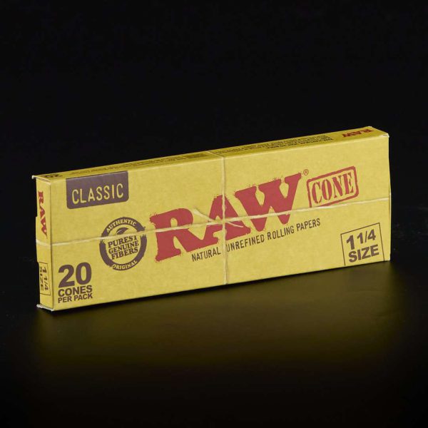 Papel Raw conos 1 1/4 20u.