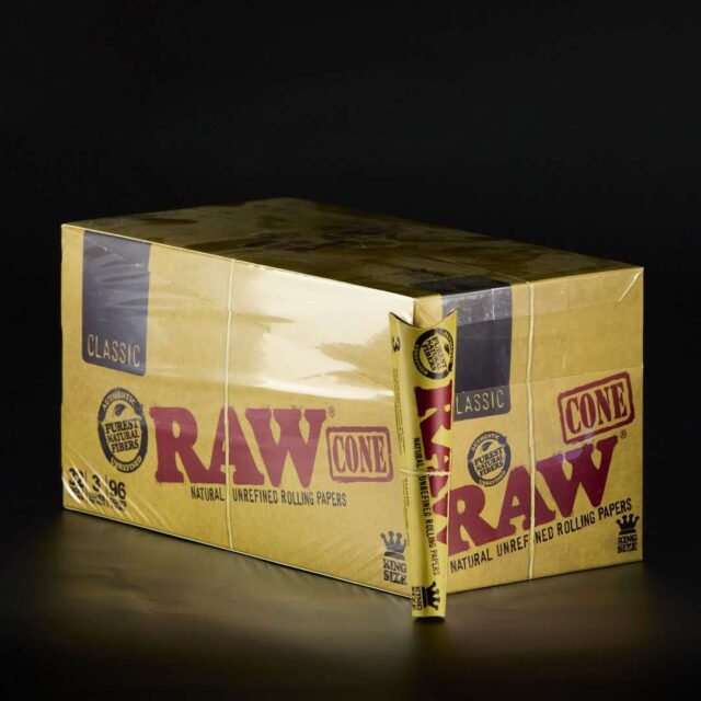 Papel Raw conos King Size Slim 3u. - 32u.