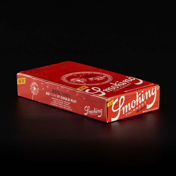 Papel Smoking 1.1/4 Rojo Thinnest 25u.