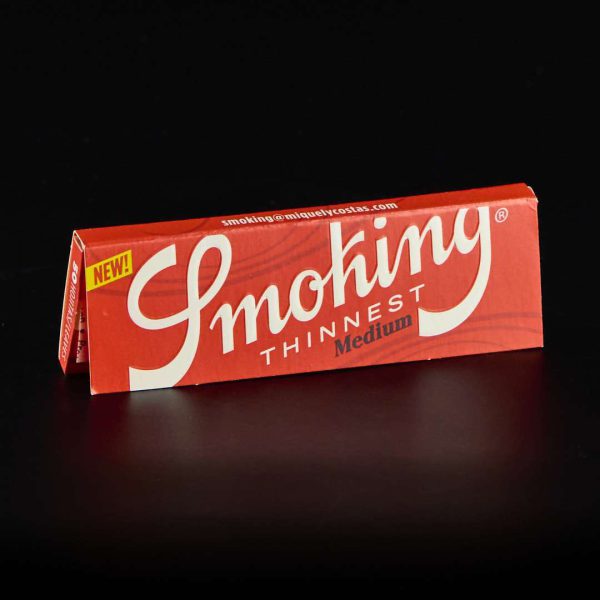 Papel Smoking 1.1/4 Rojo Thinnest
