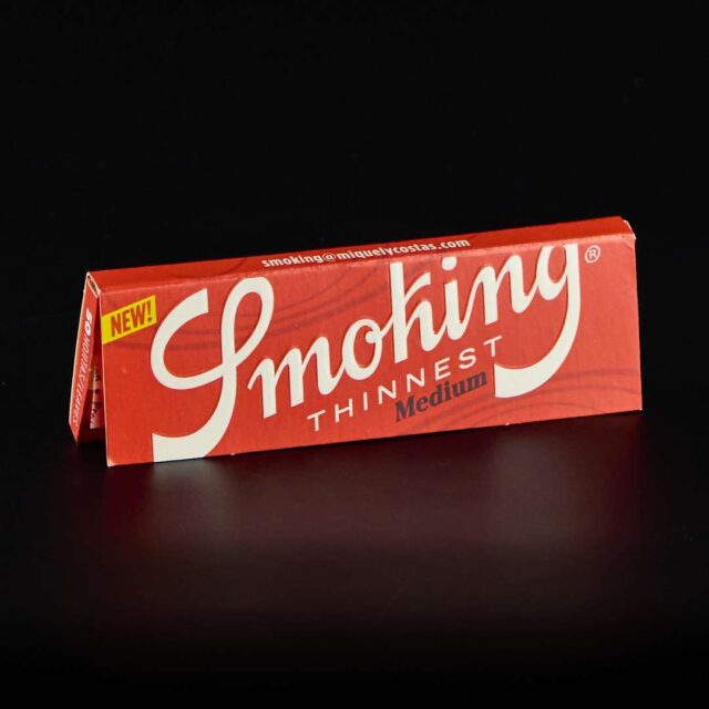 Papel Smoking 1.1/4 Rojo Thinnest