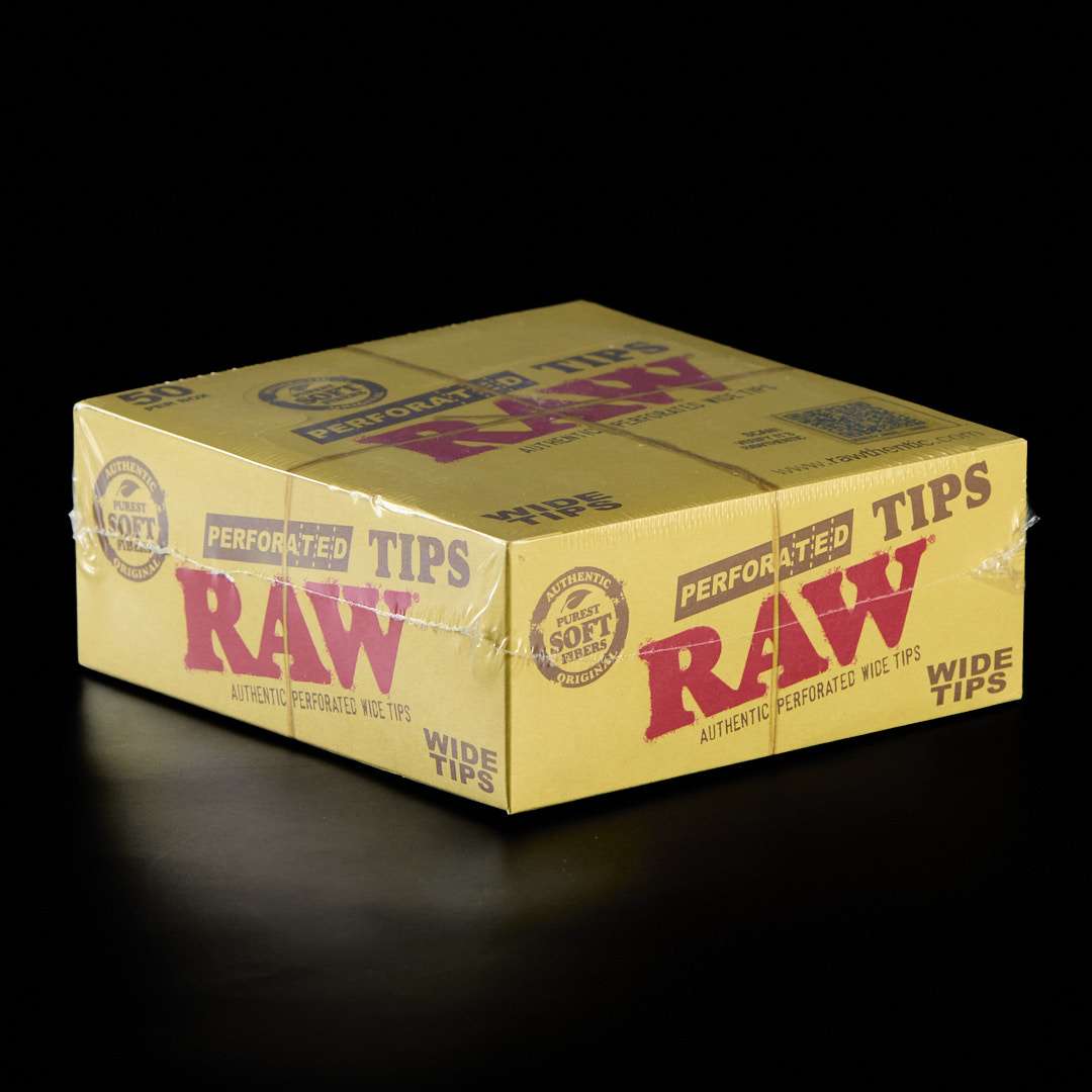 Boquillas Raw Filtros Perforated Wide Tips 50u.