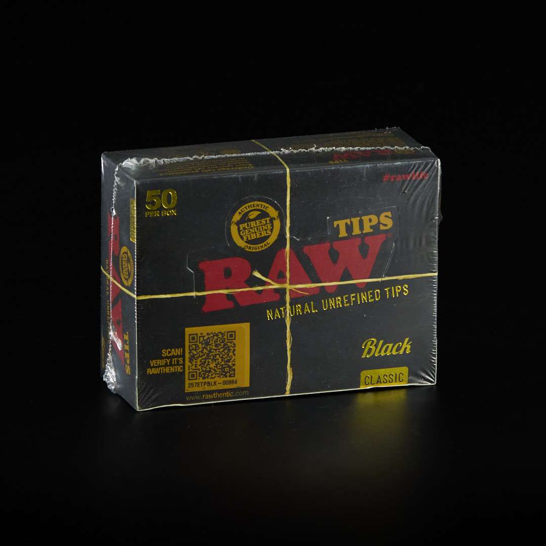 Boquillas Raw Filtros Classic Black 50u.