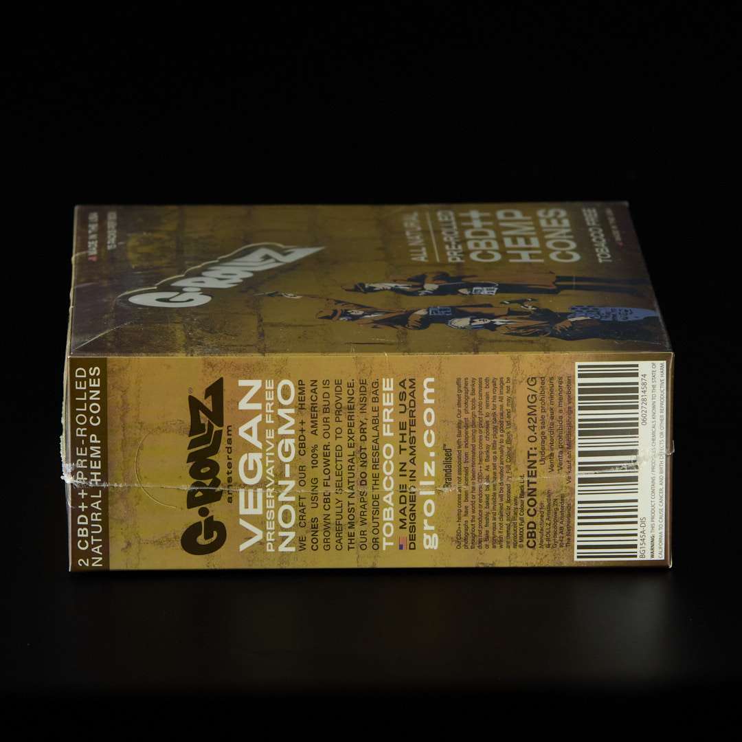 Papel Blunt Pre-Rolled Cbd++ de Grollz - 2u.