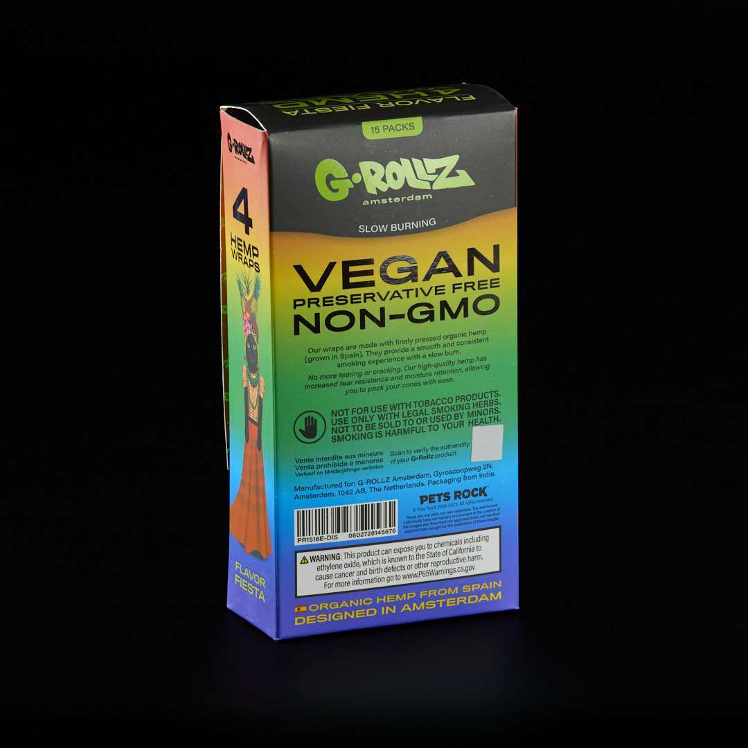 Papel Blunt de sabores de Grollz 4u. Caja 15u.