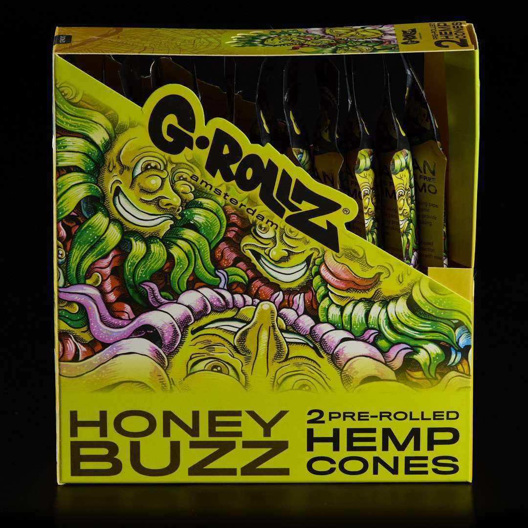 Papel Blunt de sabores Pre-Rolled de Grollz 2u. Caja 15u.