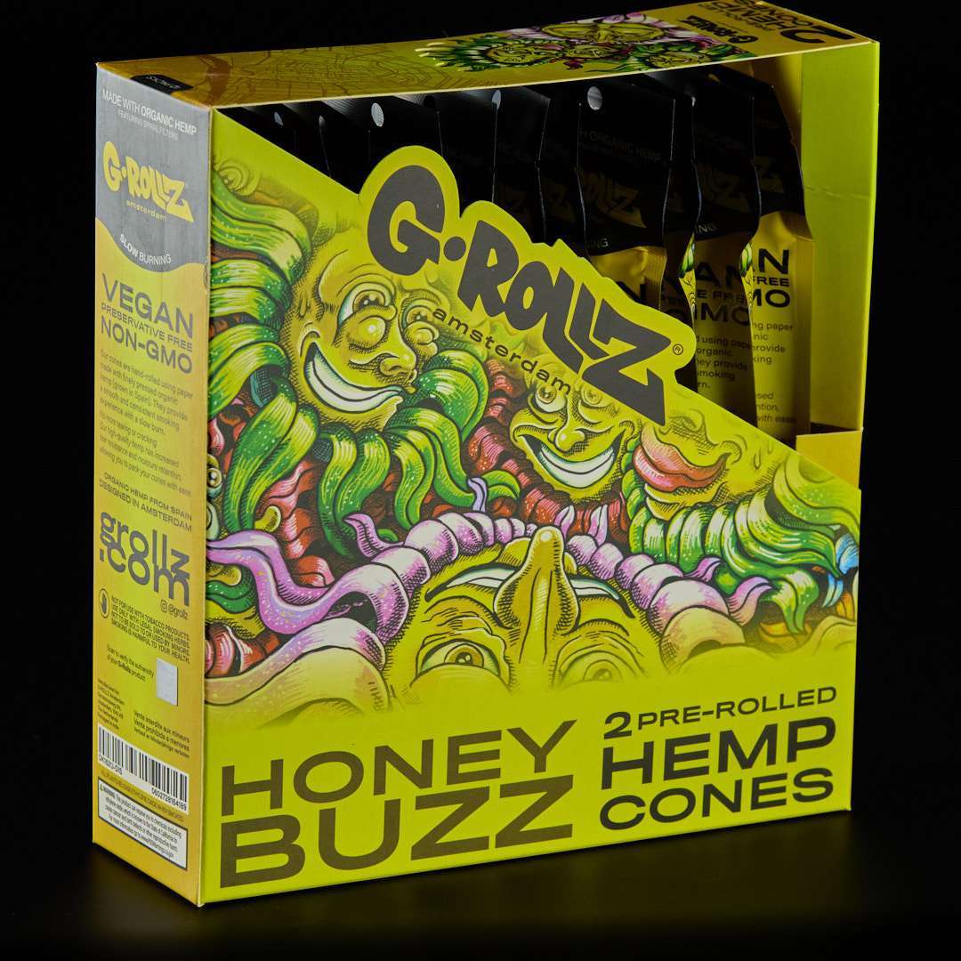 Papel Blunt de sabores Pre-Rolled de Grollz 2u. Caja 15u.