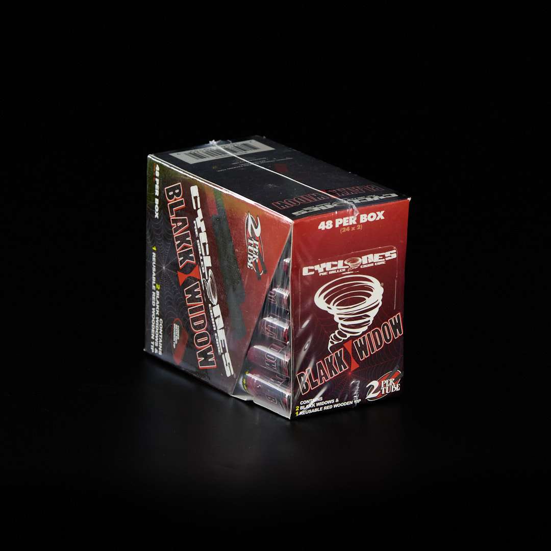 Papel de celulosa Cyclone Sabores - Blakk Widow (2u.) 24u.