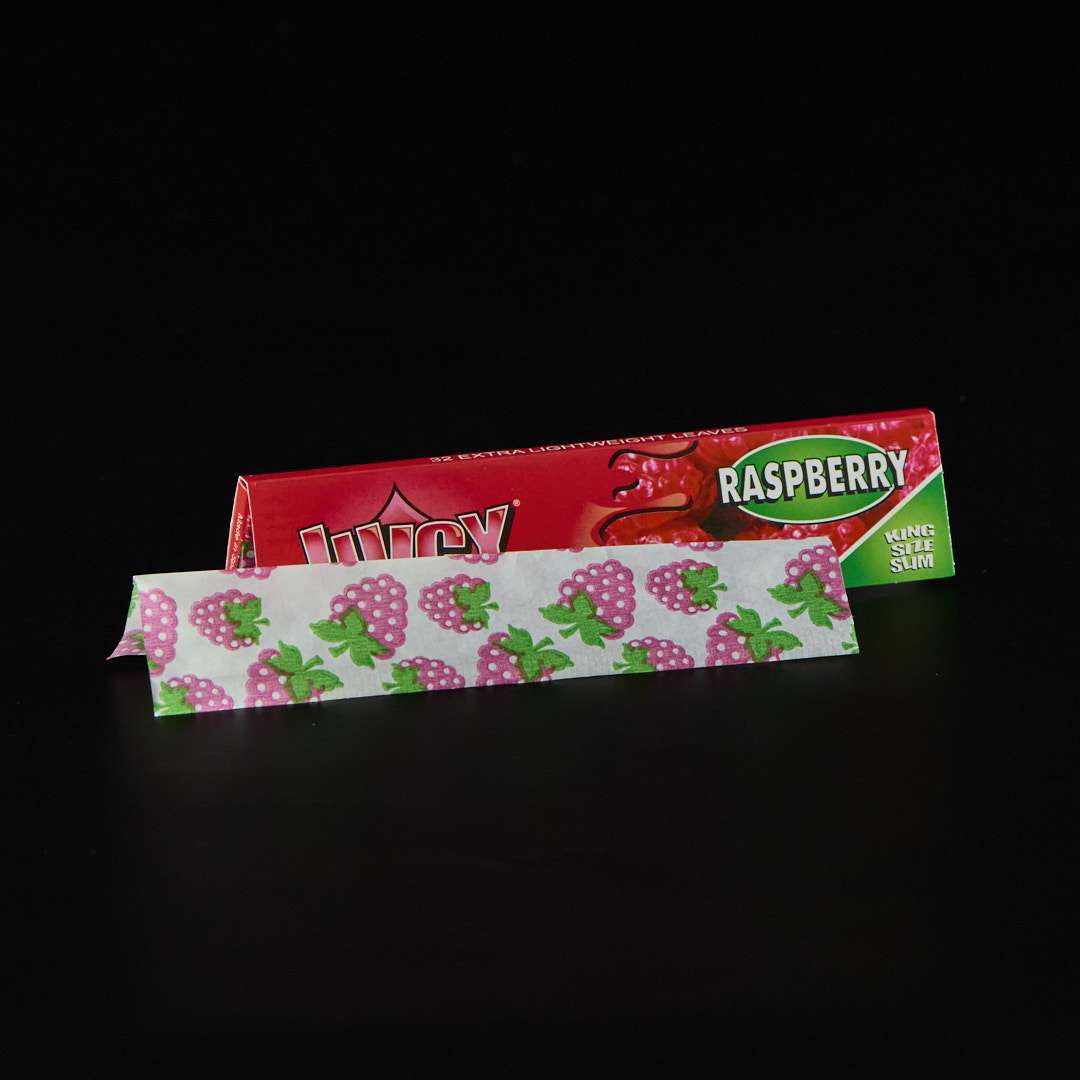 Papel de sabores King Size de Juicy Raspberry