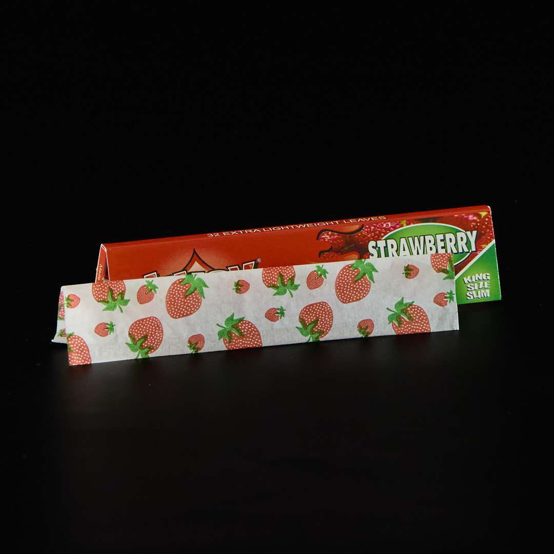 Papel de sabores King Size de Juicy Strawberry