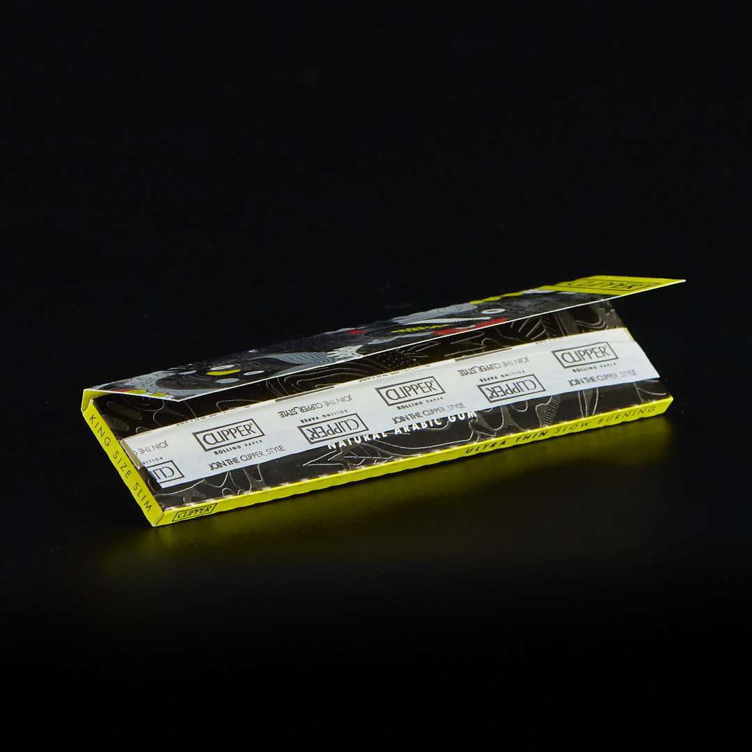 Papel Flower Power Clipper King Size Slim