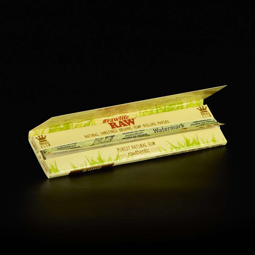 Papel Raw King Size Slim Orgánico