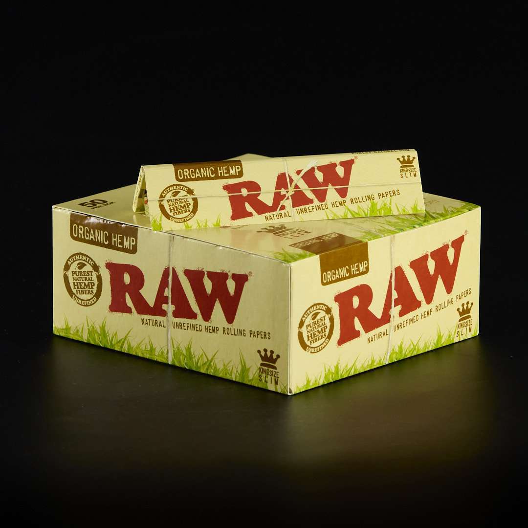 Papel Raw King Size Slim orgánico - 50u.