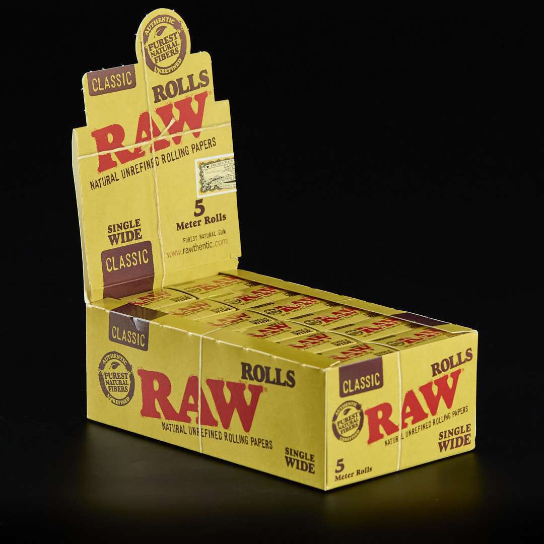Papel Raw Rollo Single Wide 5m 24u.