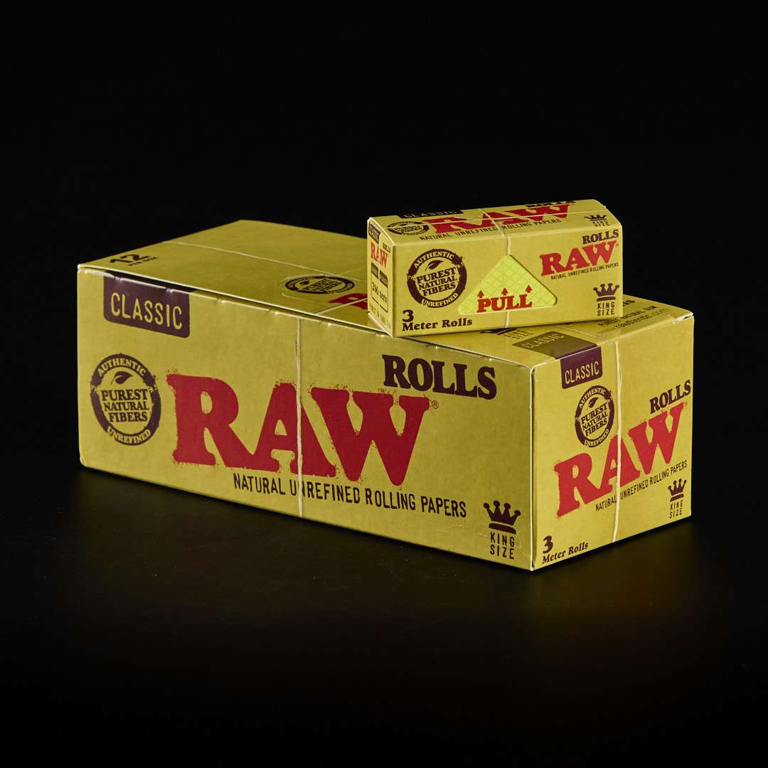 Papel Raw Rollo King Size - 3m - 12u.