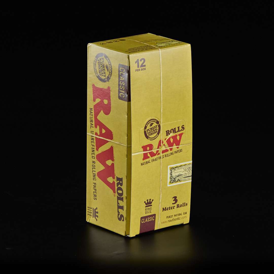 Papel Raw Rollo King Size - 3m - 12u.