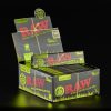Papel Raw King Size Slim Black Orgánico 50u.