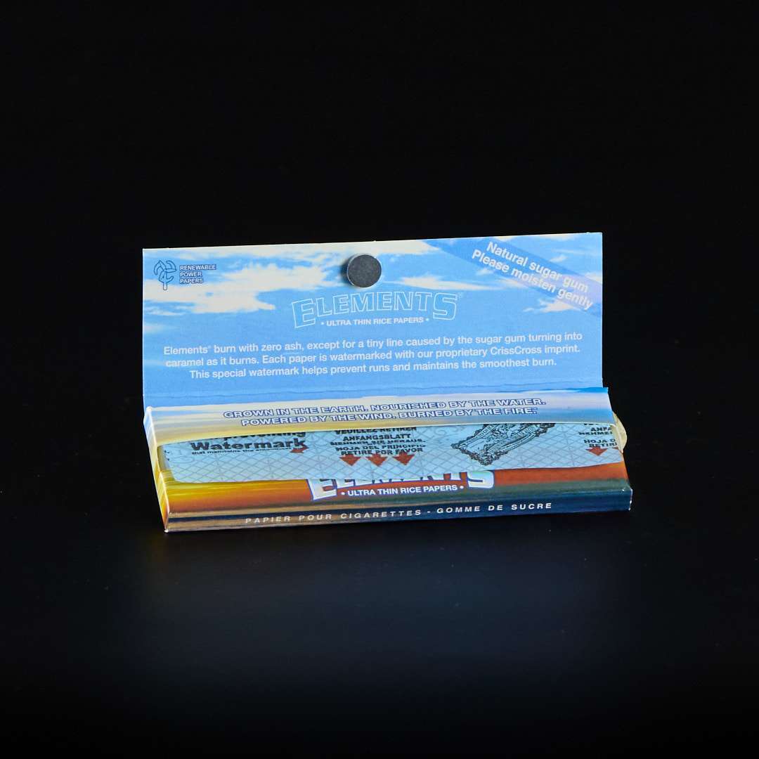 Papel Elements 1 1/4 para fumar