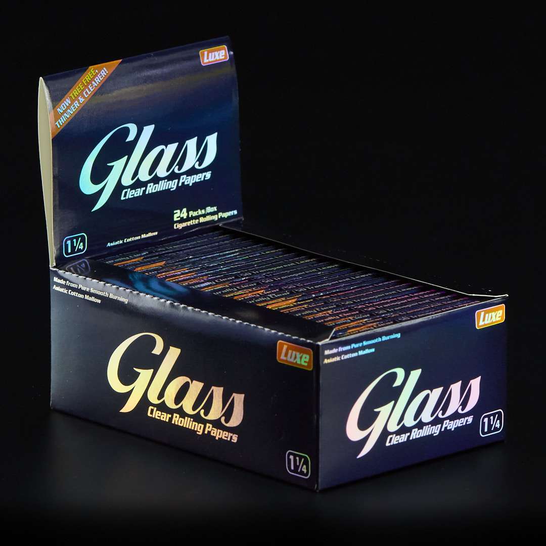 Papel Transparente de Celulosa Ultrafino Glass 1 1/4 - Pack de 24u