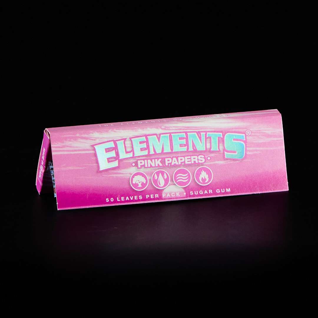 Papel Elements 1.1/4 Rosa