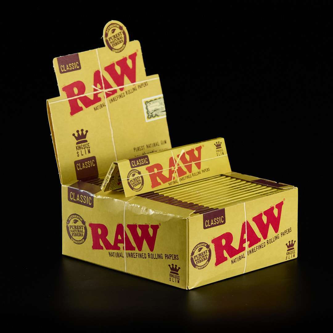 Papel Raw King Size Slim - 50u.