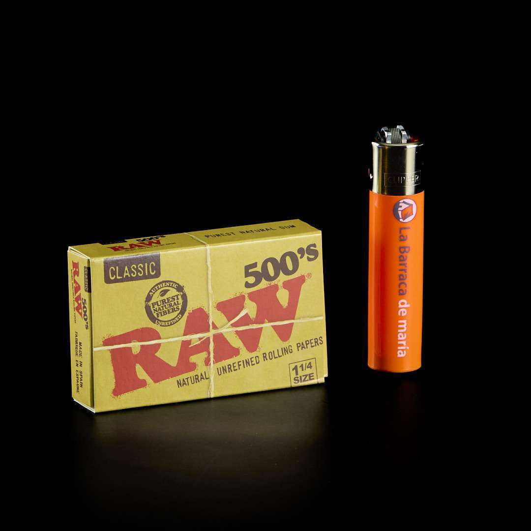 Papel Raw 500 1.1/4
