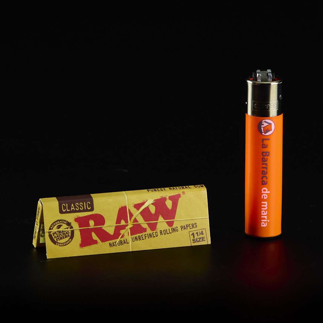 Papel Raw 1 1/4 Natural