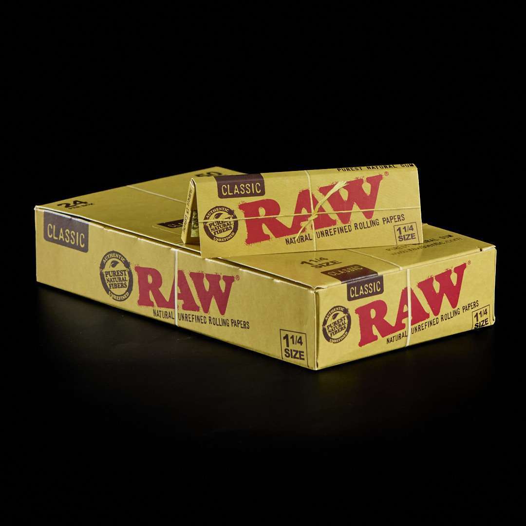 Papel Raw 1.1/4 - 24u.