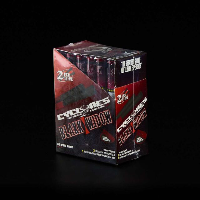 Papel de celulosa Cyclone Sabores - Blakk Widow (2u.) 24u.