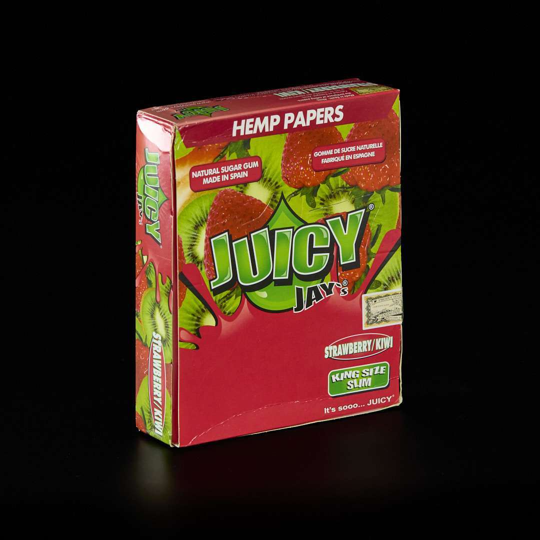 Papel de sabores King Size de Juicy Strawberry/Kiwi