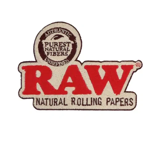 Parche Raw para ropa Logo