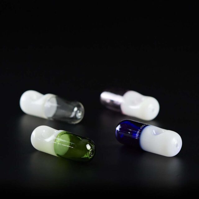 Pipa de cristal 10cm Pills