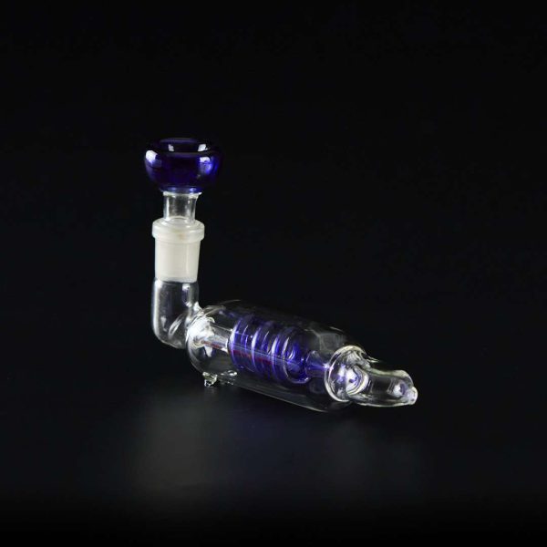 Pipa de cristal 13cm Con espiral interna