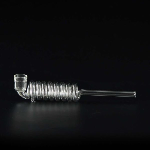 Pipa de cristal 19cm Espiral 8 giros