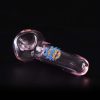 Pipa de cristal americana 10cm Rick & Morty rosa